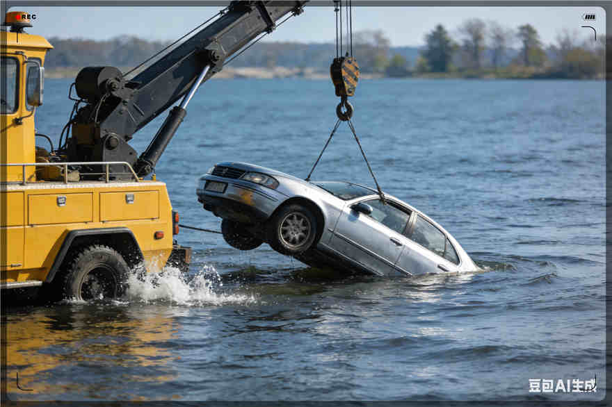 自流井吊车救援电话【案例】